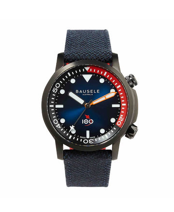 Bausele Aviator II - Blue - 42mm